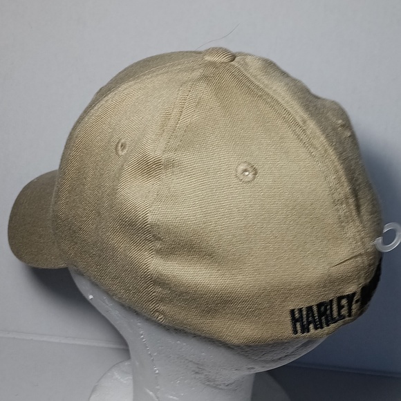 Harley Davidson Brown Cap Hat - Picture 5 of 11